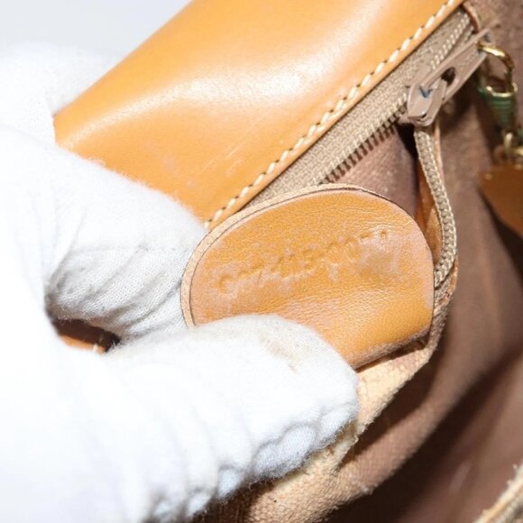 GUCCI Micro GG Supreme Shoulder Bag PVC Beige Gold 007 115 0074 Auth SW1540 - Picture 11 of 16